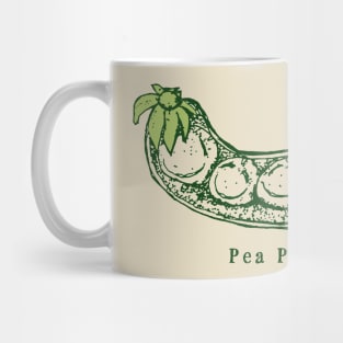 Pea Patch Life Allotment Community Gardeners Gardening Pea Pod Mug